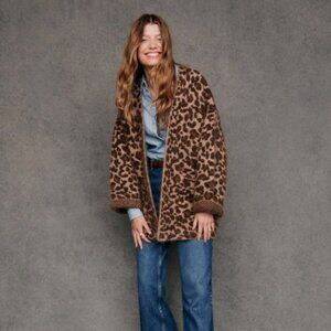 Sezane Oscar Jacket- Leopard